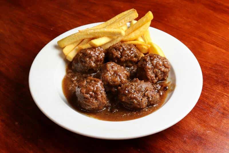 ALBONDIGAS AL PEDRO XIMENEZ
