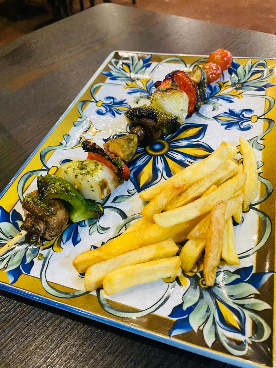 BROCHETAS DE VERDURAS
